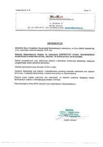 referencje NEOKON-1