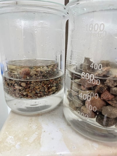 kruszywa probki kruszywa